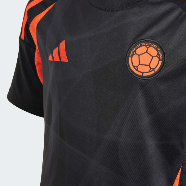 Negro Camiseta Visitante Selección Colombia 24 Kids