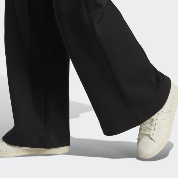 Black Premium Essentials Pintuck Pants
