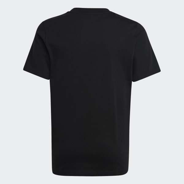 Negro Remera Estampada