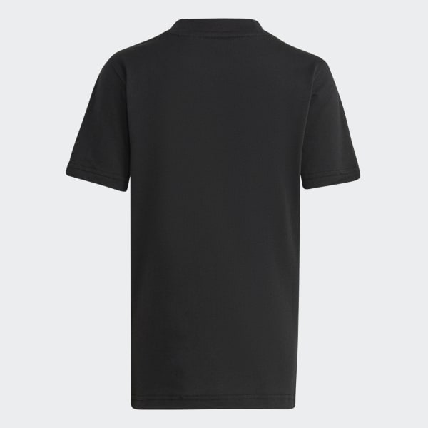 Black Essentials Logo Tee