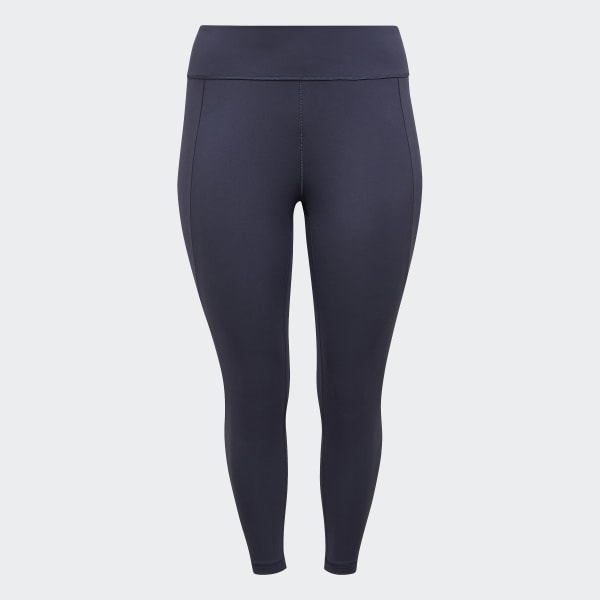 Bleu Tight 7/8 adidas Yoga Studio (Grandes tailles) RF491