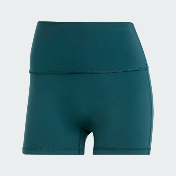 Green All-Me Sculpt Booty Short Leggings