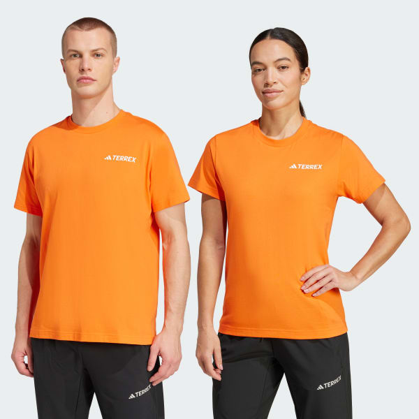 Naranja Polo Estampado