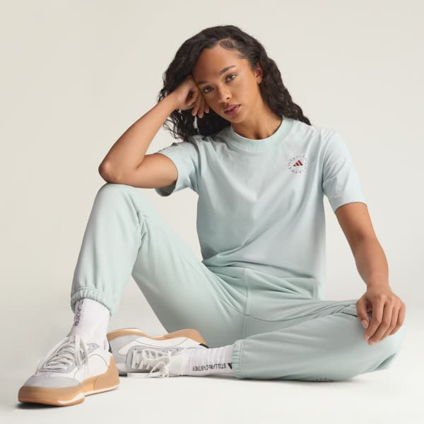 Grun adidas by Stella McCartney TrueCasuals Regular Sportswear T-Shirt