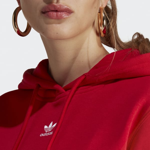 Rood Adicolor Essentials Fleece Hoodie