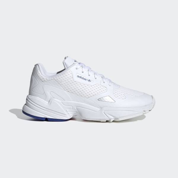 adidas falcon sneakers white