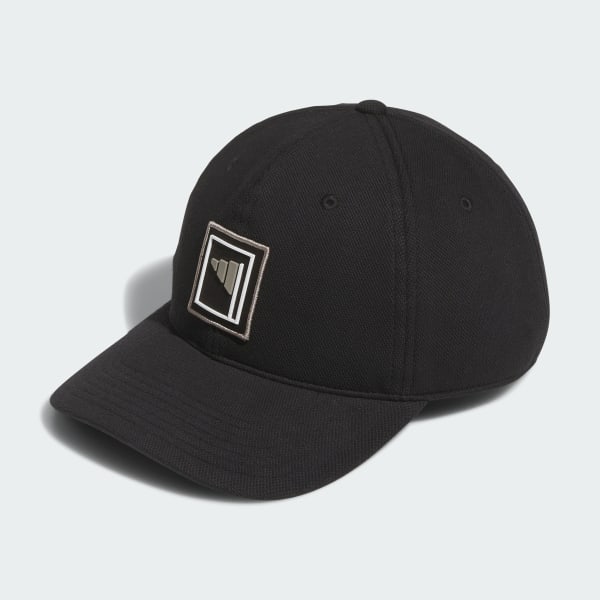 Svart Piqué Beyond Graphic Caps