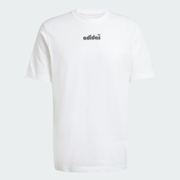 White Graphic Tee