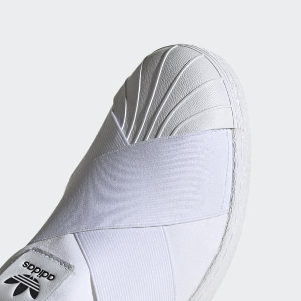 adidas Superstar Slip-On Shoes - White 