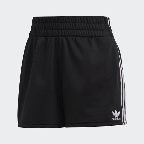 Đen Quần Short 3 Sọc