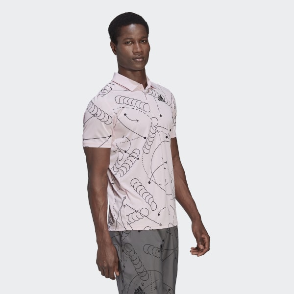 Pink CLUB GRAPH POLO ZG398