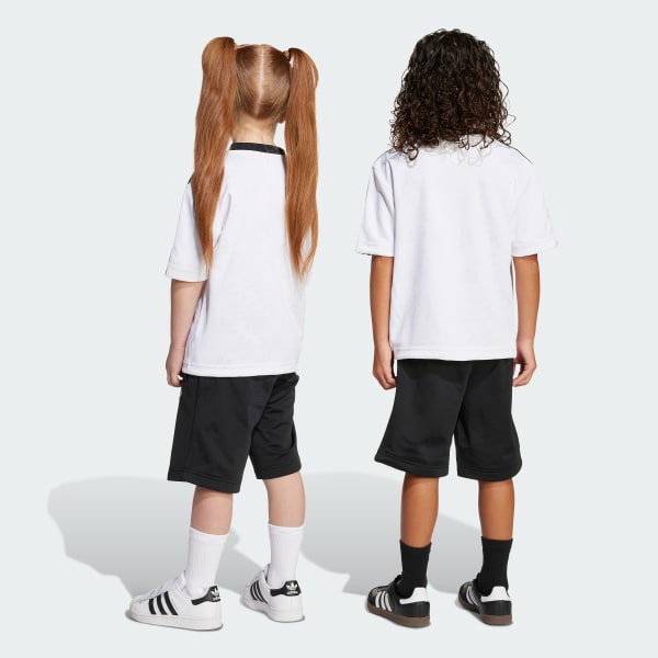 アディダス キッズ用Tシャツ セットアップ - ホワイト