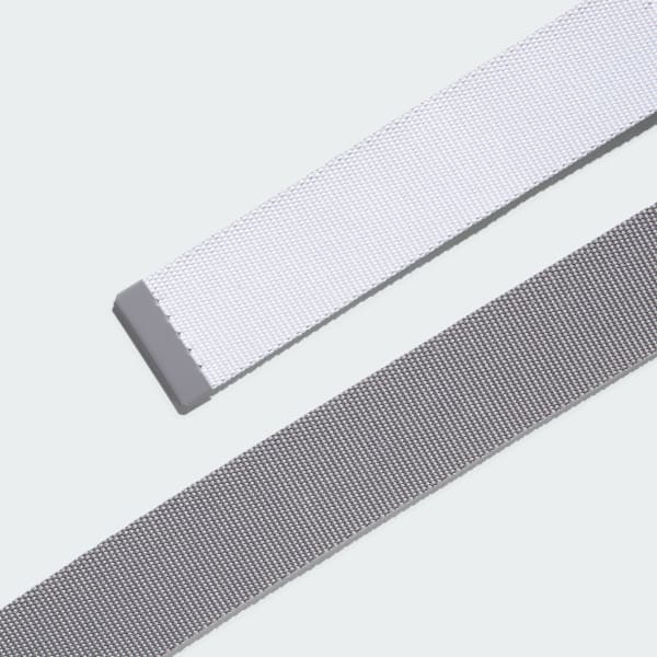 Grey Reversible Webbing Belt