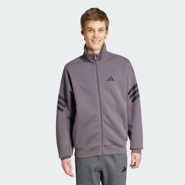 Grey Future Icons 3-Stripes Woven Track Jacket