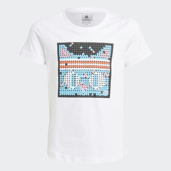 Hvid LEGO® Dots Graphic T-shirt A9126