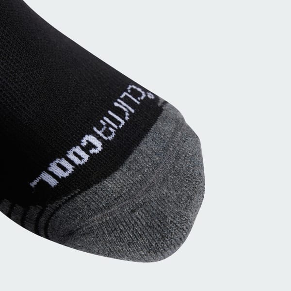 Black Performance CLIMACOOL Cushioned Crew Socks 3 Pairs