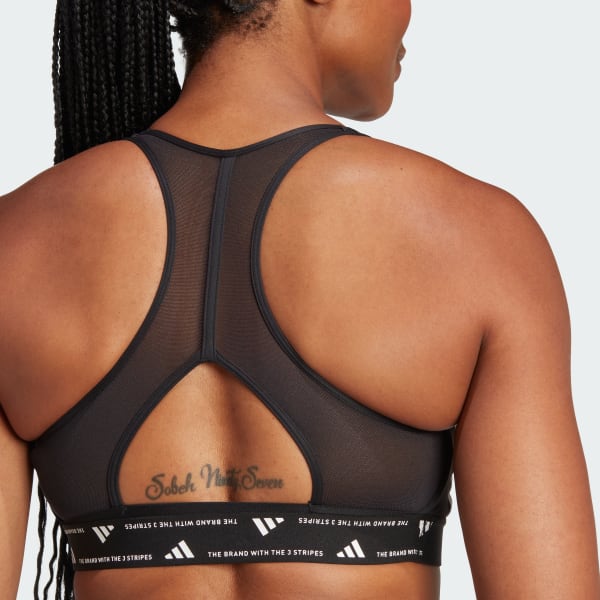 Adidas 3 stripes bra sale