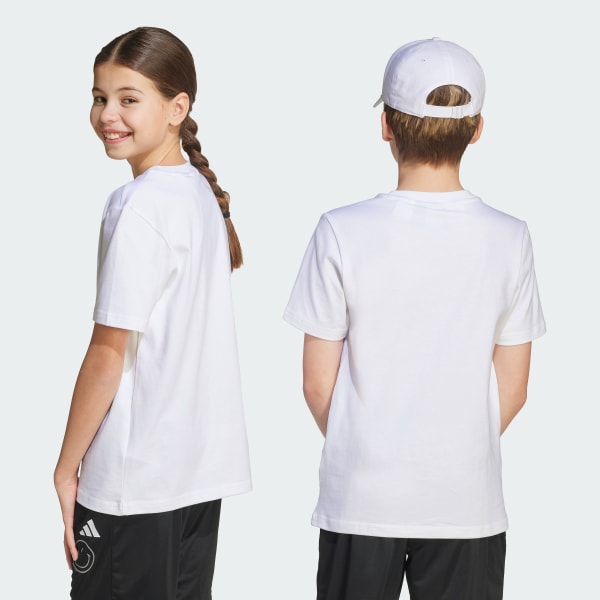 Beyaz adidas X Smileyworld Graphics Çocuk Tişörtü