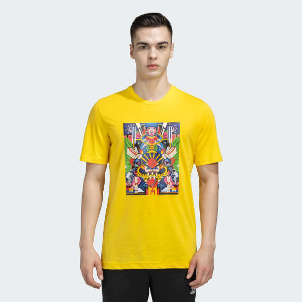 Mens gold adidas on sale