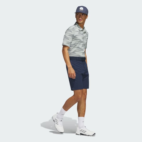Bleu Short de golf texturé Ultimate365