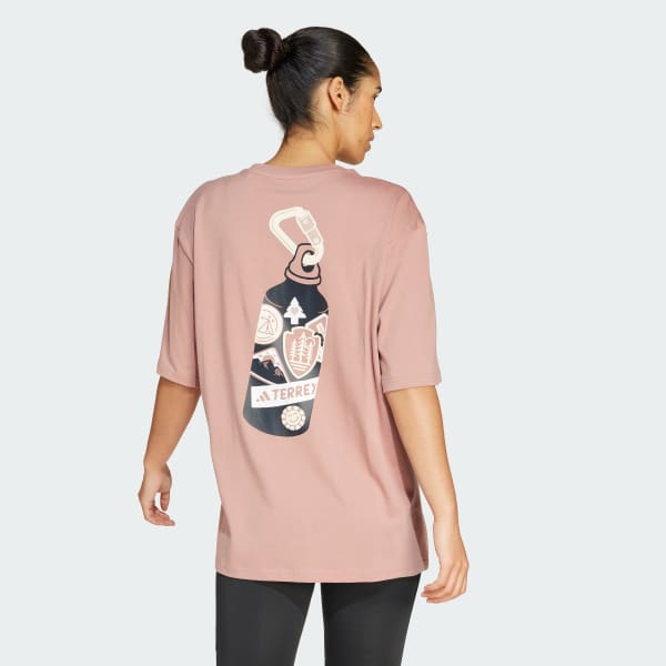 Pink Terrex Back Graphic Tee
