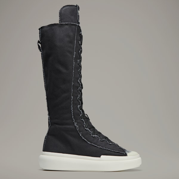 Vegan Ethletic Sneaker Boots - Black