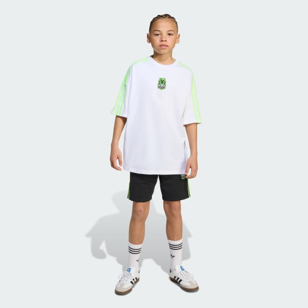 Λευκό Παιδικό adidas Originals X Minecraft Graphic Tee