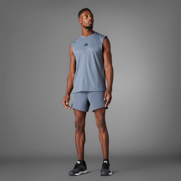 Schwarz PrimeLift 3-Streifen Shorts.