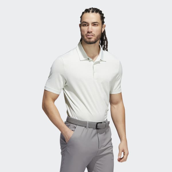 Green Ottoman Stripe Polo Shirt K6766