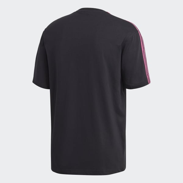 adidas Adicolor 3D Trefoil 3 Stripes Tee Black adidas Philippines