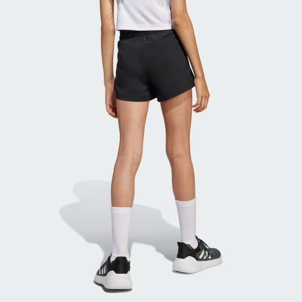 Svart Train Essentials Flower-Print Shorts