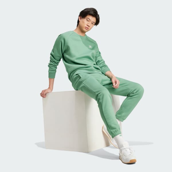 Green Trefoil Essentials Pants