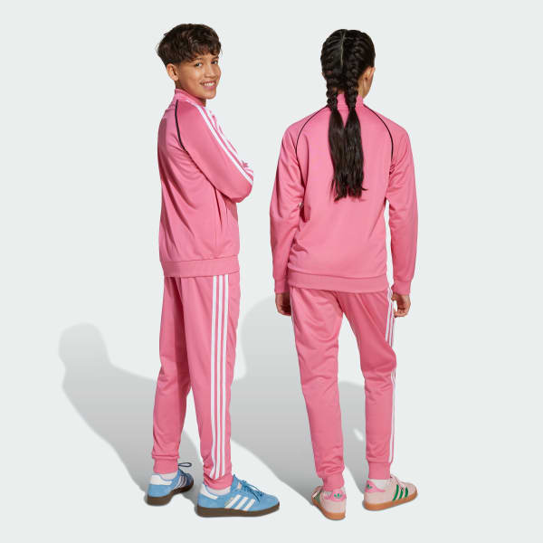 Rose Track top Adicolor SST Enfants