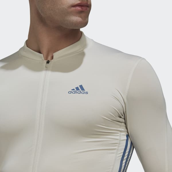 Beige Maillot - Playera de Ciclismo Manga Corta 03191