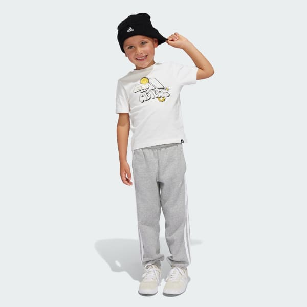 White Graphic Tee Kids