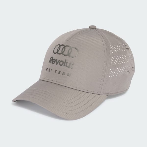 Grey AUDI REVOLUT F1 TEAM MECHANICS TRUCKER CAP
