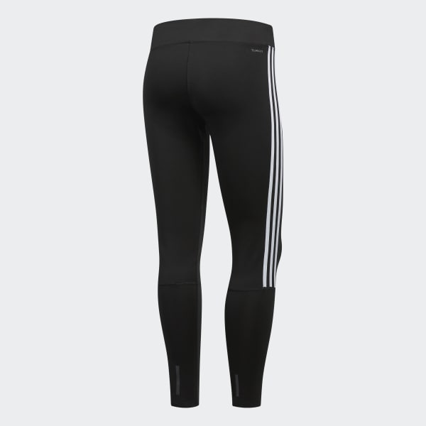 Noir Legging Running 3-Stripes