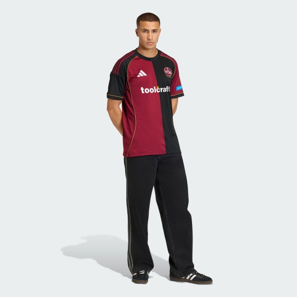 Burgundy Dres 1. FC Nürnberg 25/26 Home