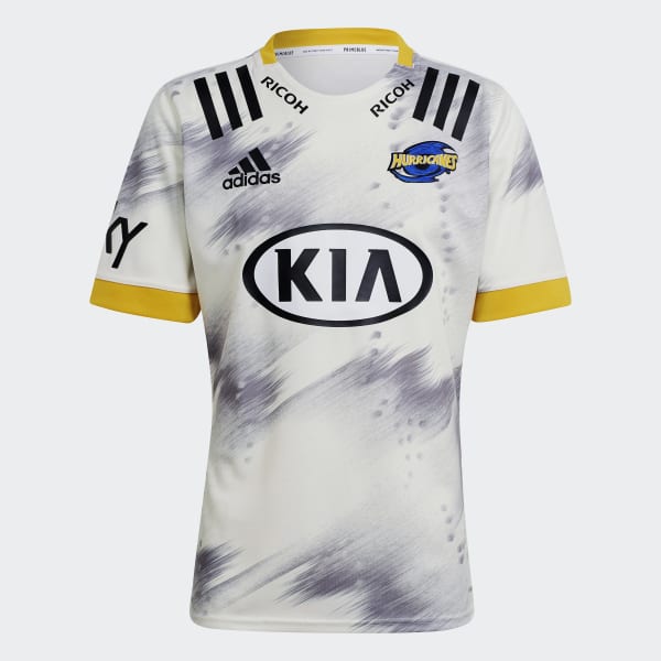 Bianco Maglia Replica Rugby Primeblue Alternate Hurricanes