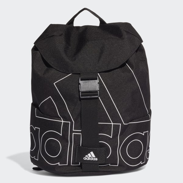 adidas black white backpack