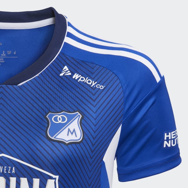 Azul Camiseta Local Millonarios FC 2023