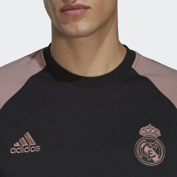 Black Real Madrid Travel T-Shirt VZ730