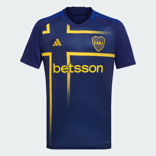 Camiseta Tercer Uniforme Boca Juniors 23/24 Azul adidas adidas