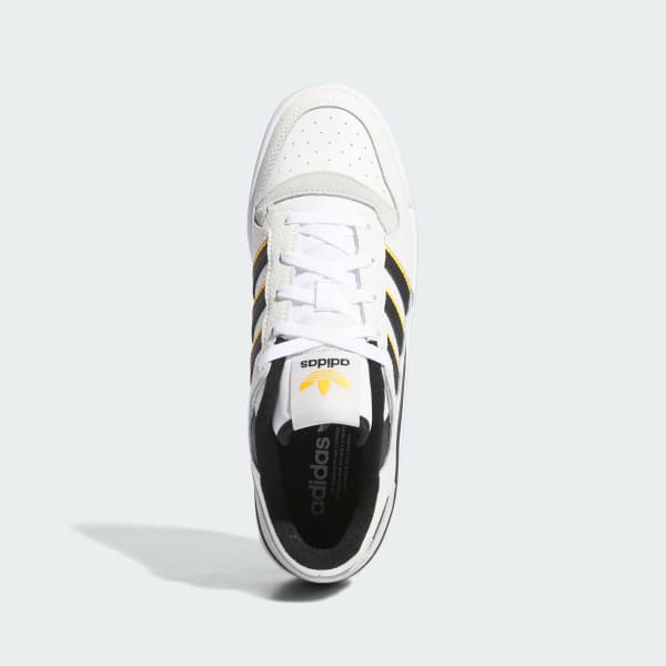 White Forum Low CL Shoes