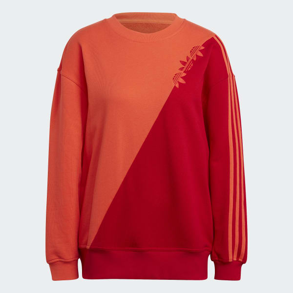 Adicolor sliced trefoil sweatshirt outlet