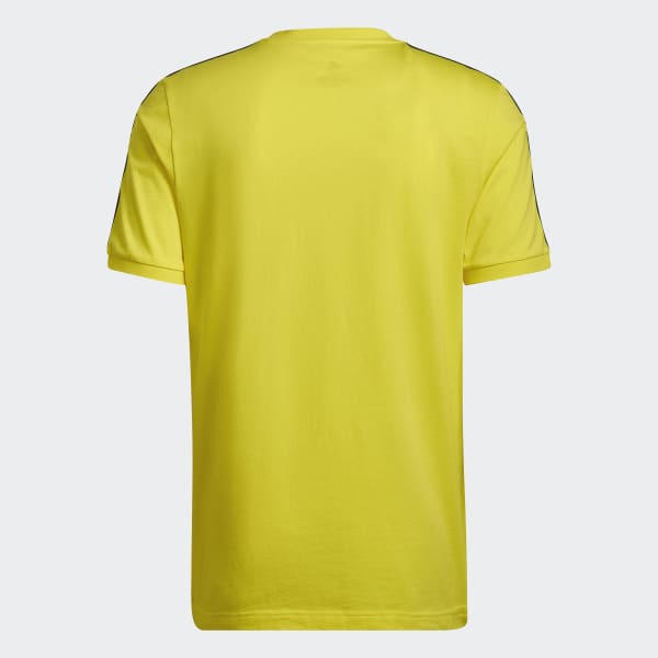 Amarelo Camiseta CR Flamengo 3-Stripes BQ232