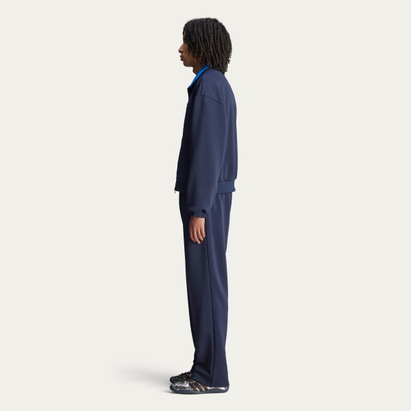 Blue Wales Bonner Pique Track Top