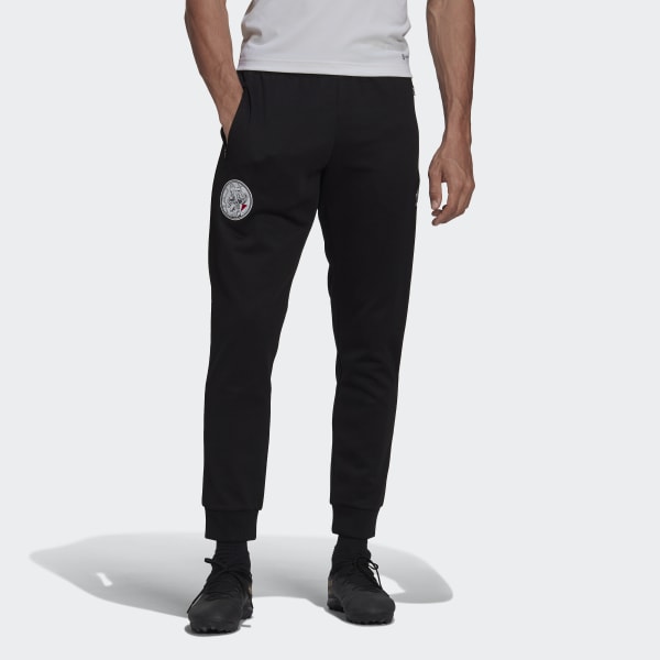 Svart Ajax Amsterdam Essentials Trefoil Joggers BVW30