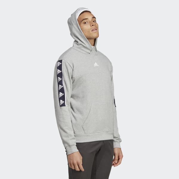 Plomo Polera con Capucha Brandlove