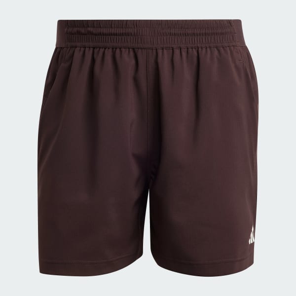 Marron Shorts de Entrenamiento Gym Heat